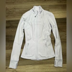 Lululemon define jacket Size 2 color is a blueish purple … looks like blue linen